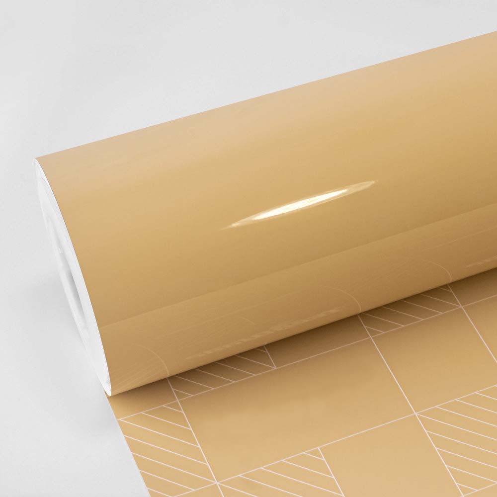 Leather Beige Vinyl Wrap - Image 4