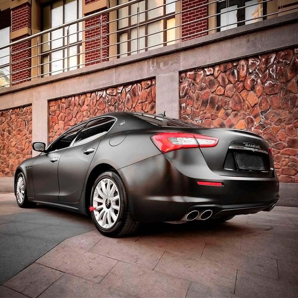 Black Matte Vinyl Wrap