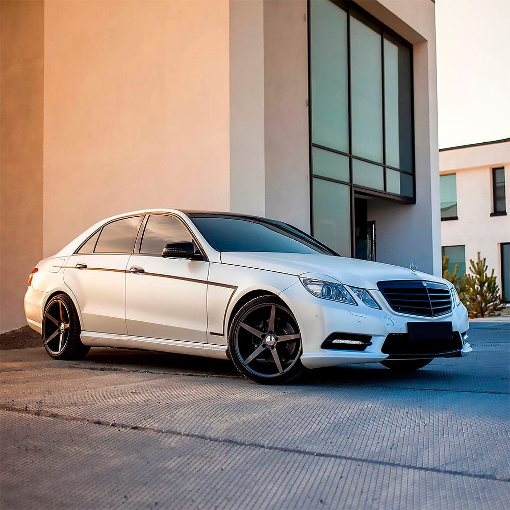 Satin Pearl White Vinyl Wrap