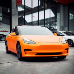 Solar Orange Vinyl Wrap