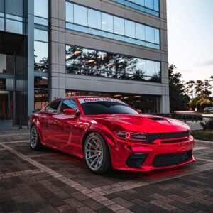 Cherry Red Chrome Vinyl Wrap