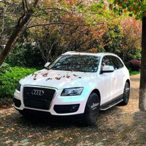 Matte Aurora White Vinyl Wrap