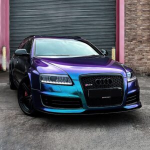 Gloss Purple Blue Vinyl Wrap